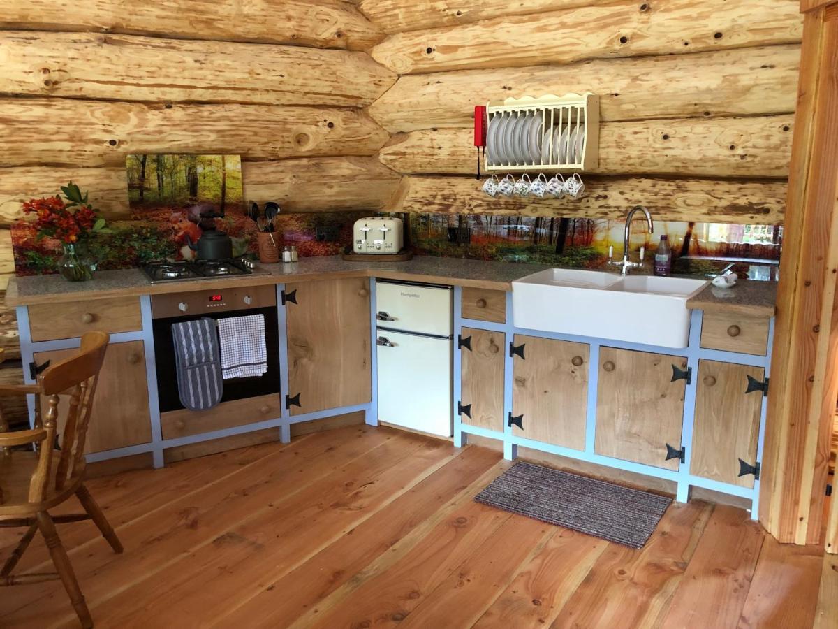 Coed Y Marchog Woodland Retreat Villa Hereford Bagian luar foto