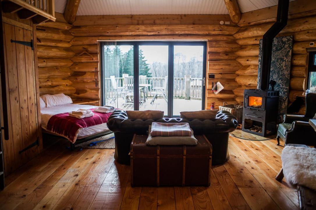 Coed Y Marchog Woodland Retreat Villa Hereford Bagian luar foto